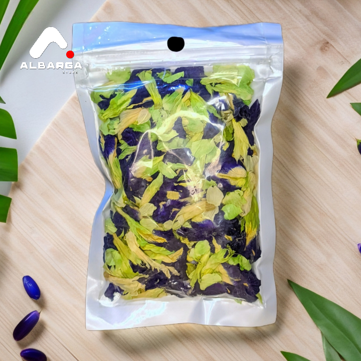 

BUNGA TELANG KERING ORGANIK - Dried Butterfly Pea Flower 10gr - Teh bunga telang