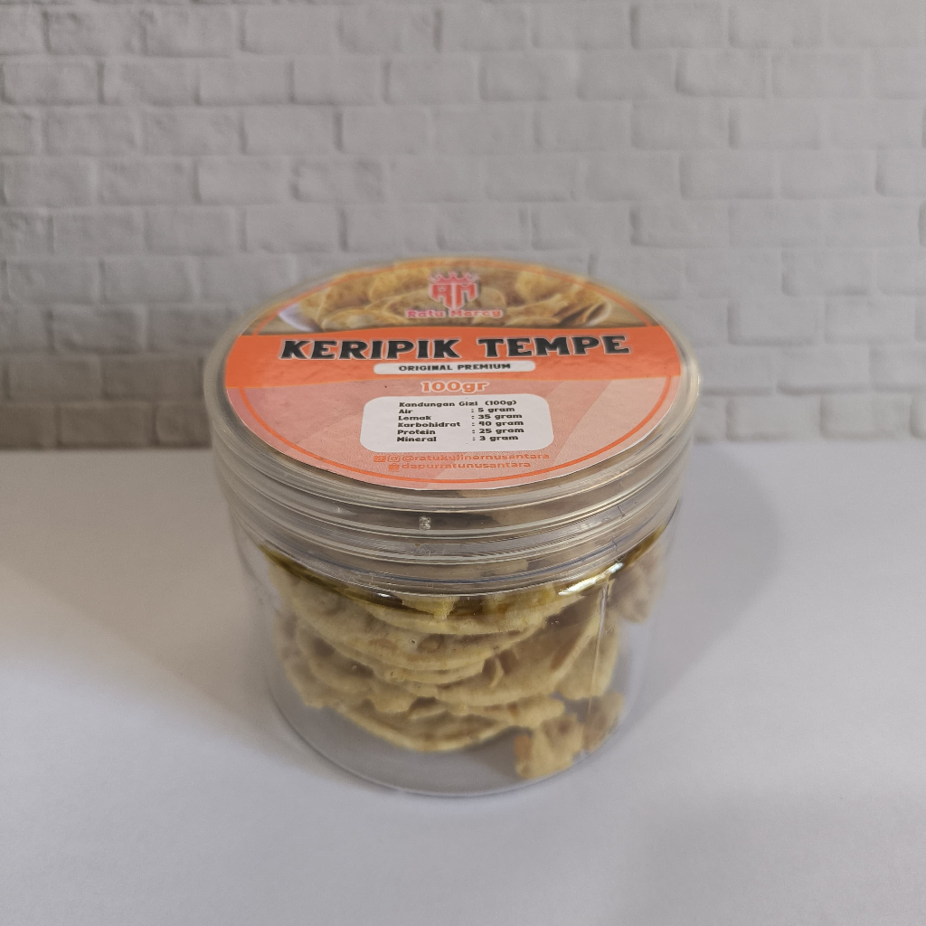 

Keripik Tempe Bulat 100gr Cocok Untuk Cemilan Atau Teman Makan