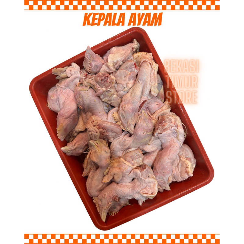 

Kepala Ayam Fresh 1Kg Pemotongan Hari ini