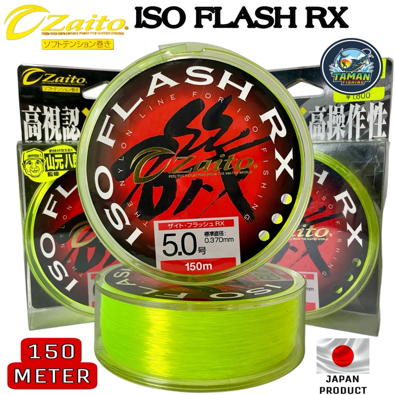Senar Pancing Galatama Zaito ISO FLASH RX 150Meter