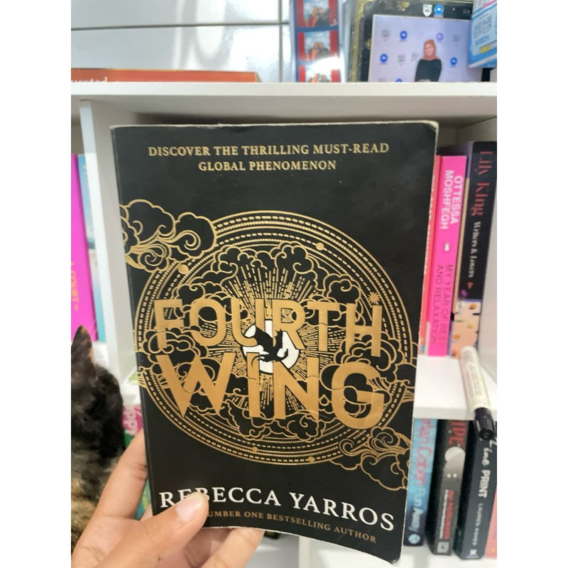 [PRELOVED] Fourth Wing by Rebecca Yarros preloved novel import original