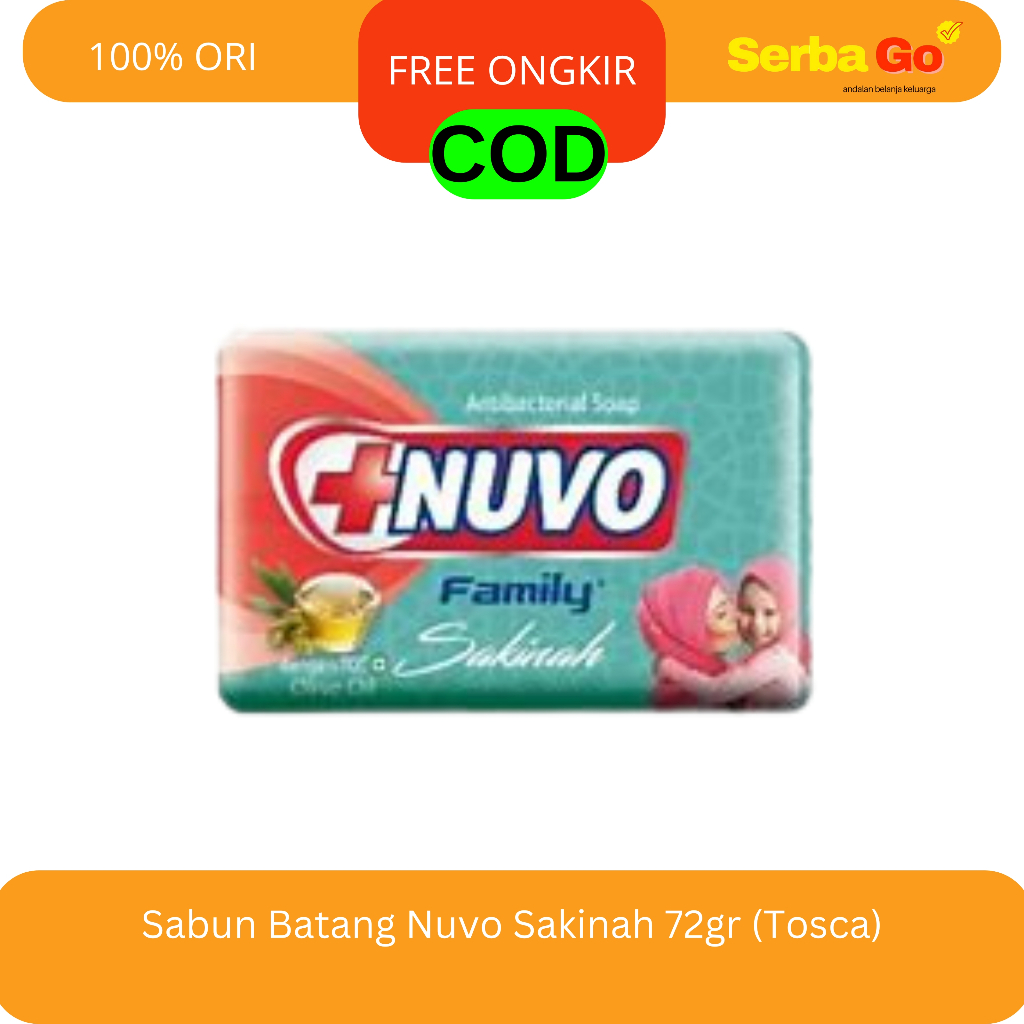 Nuvo Family Sabun Batang Nuvo Sakinah (Tosca)
