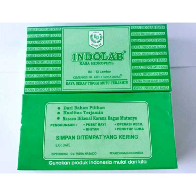 Kasa Luka Kotak Hidrofil Indolab Murah