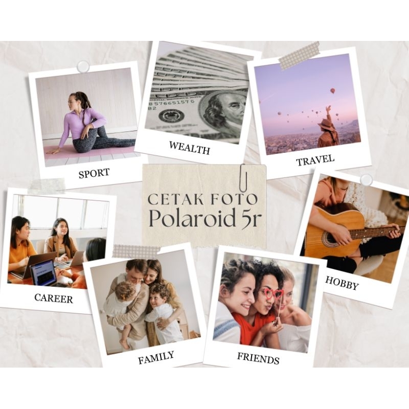 CETAK FOTO POLAROID UKURAN 5R MURAH