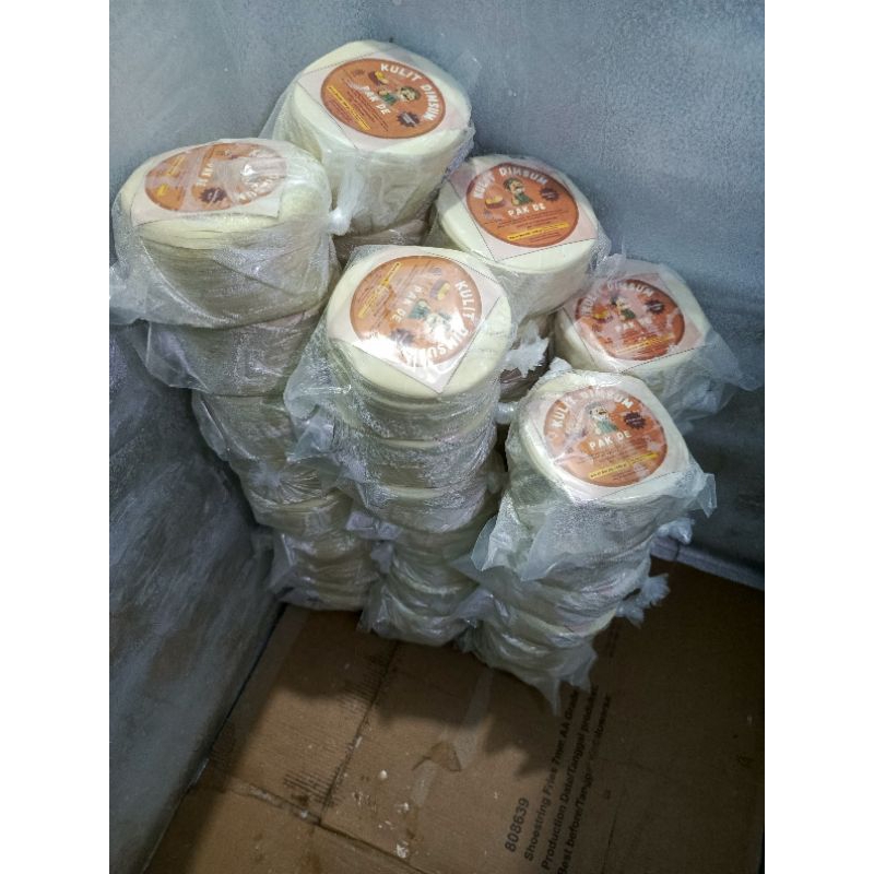 

kulit dimsum pak de diameter 8cm 500gr