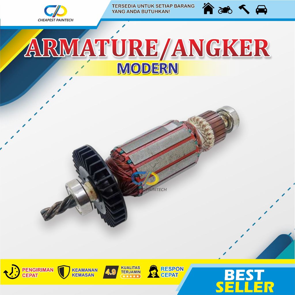 ARMATURE / ANGKER MODERN GERINDA