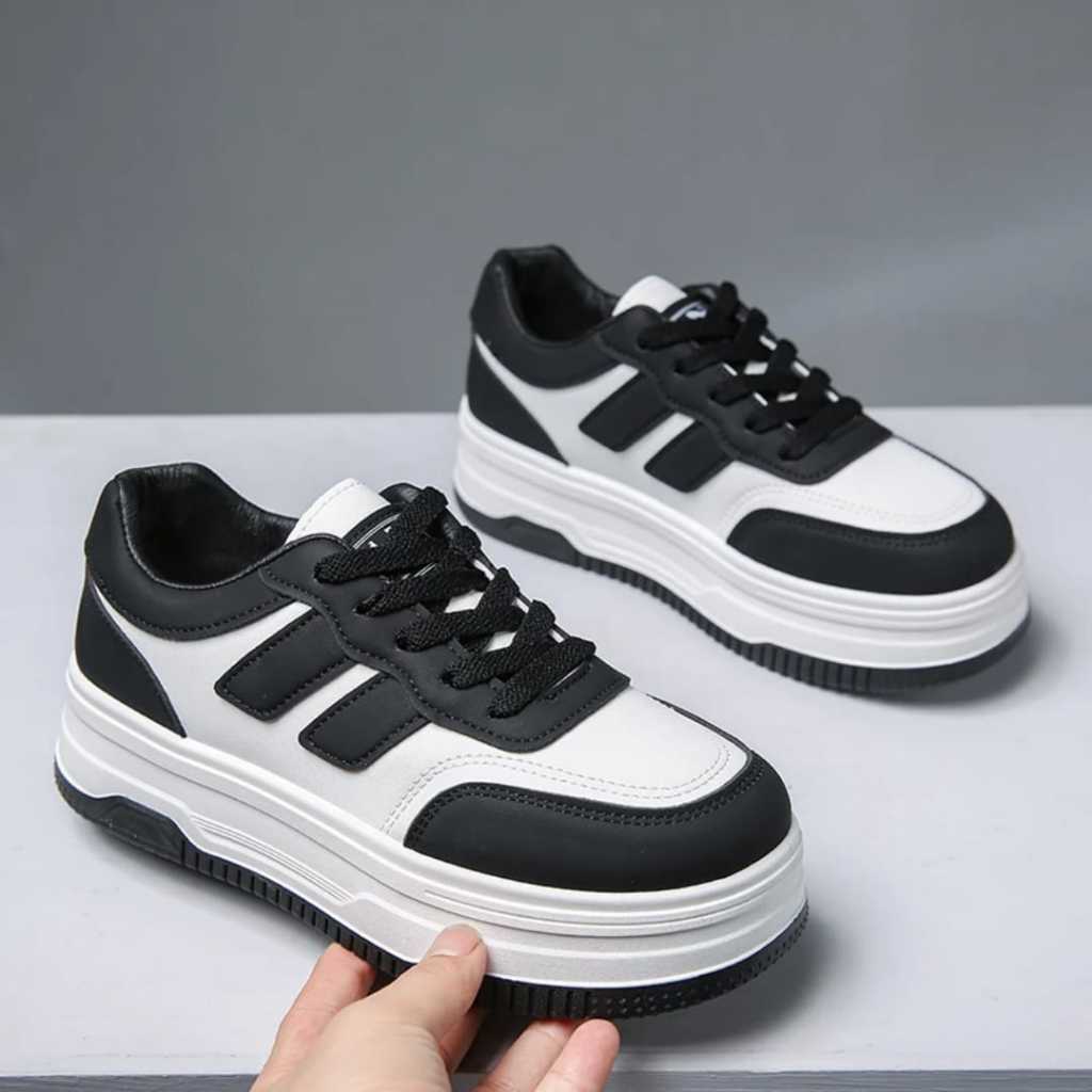 Sepatu Sepstu Wnita Sneakers Kuliah Kasual Spayu Import Sneakers Sekolah Sd Smp Sepatu Sneakers Wani