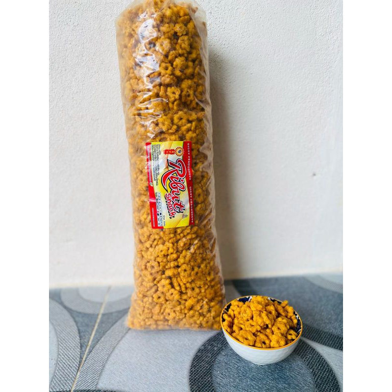 

Ribut Snak Hari Raya Gurih Bisa COD Berat Bersih 1000g Dan 500g