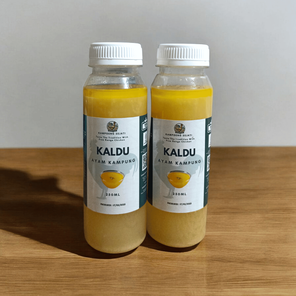 

Kaldu Ayam Kampung Asli 250ml MPASI Kaldu- Kampoeng Sejati
