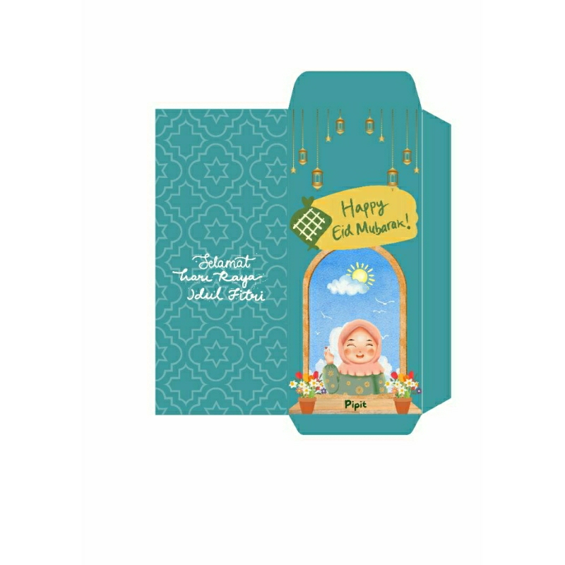 amplop lebaran custom design