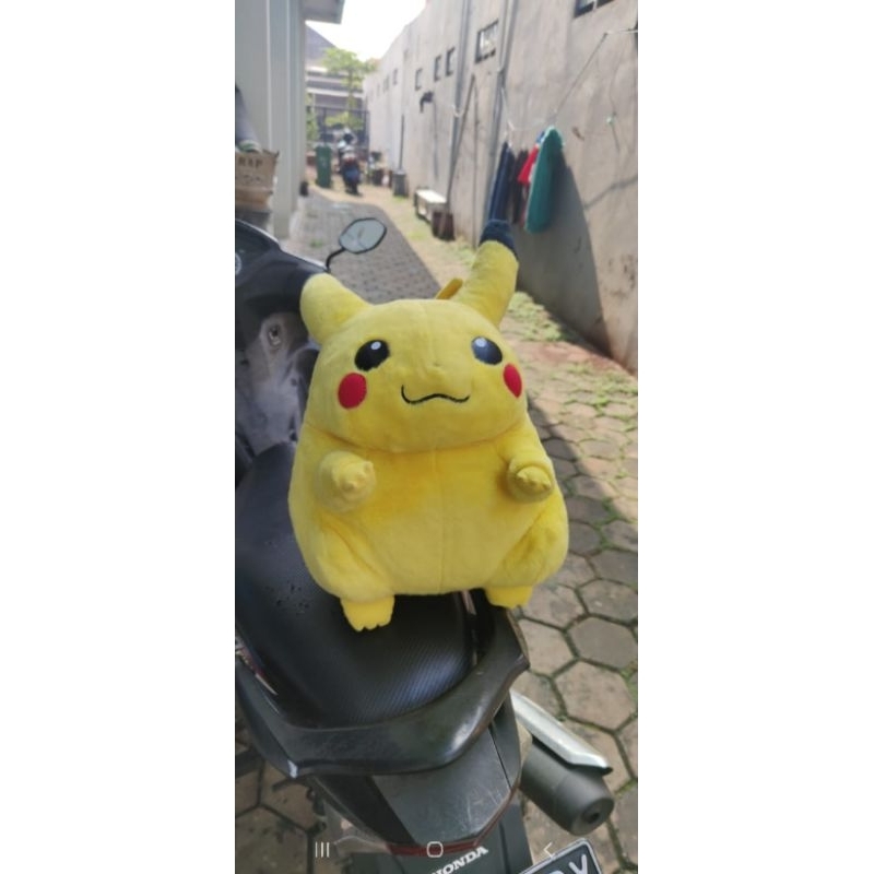 Boneka Pokemon Pikachu Tomy Jadul Vintage Original Jumbo