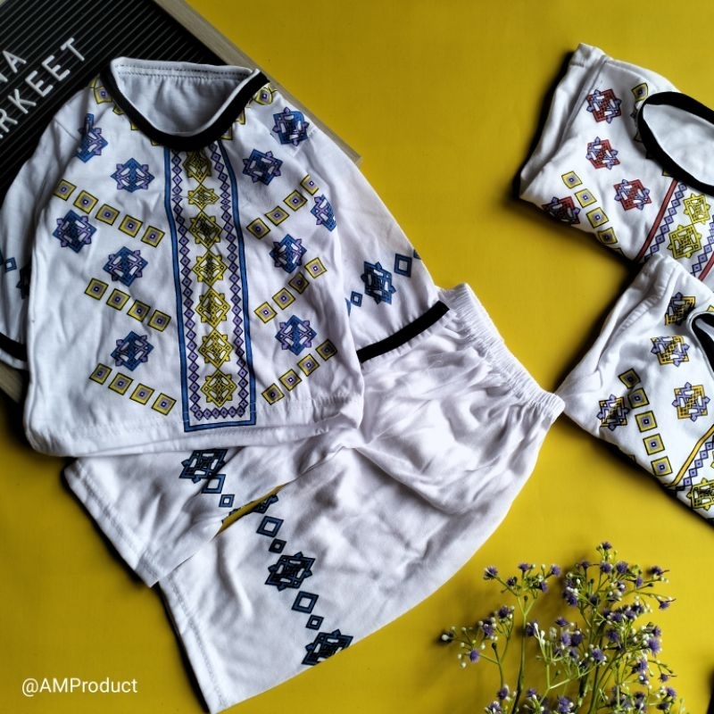 setelan koko bayi baju muslim bayi 0-6 bulan