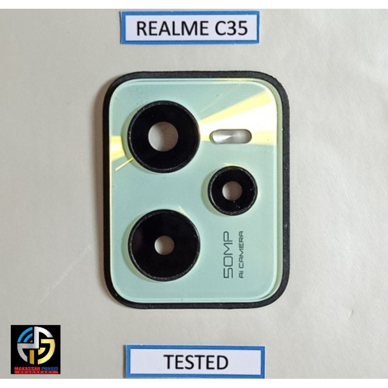 KACA CAMERA REALME C35 ORI