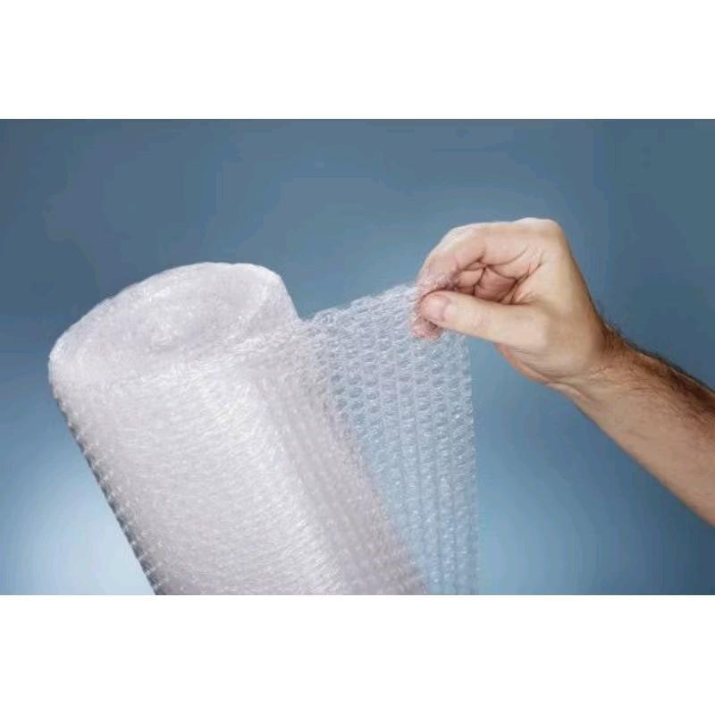 

extra bubble wrap untuk tambahin packing agar lebih aman bahan plastik wrap tebal