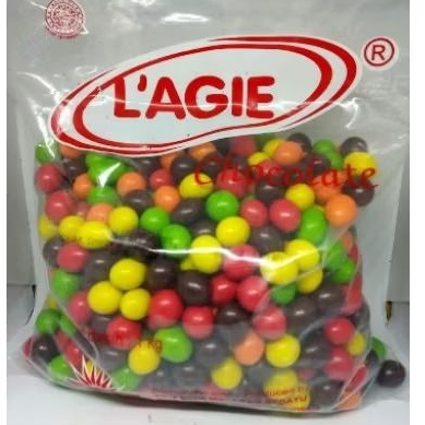 

Cokelat L'Agie isi Biskuit [1 Kg]