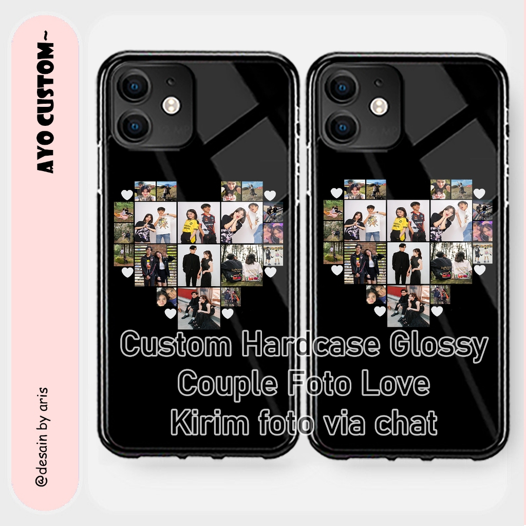 TERBARU CASE COUPLE CUSTOM 19 FOTO LOVE BISA CUSTOM FOTO SUKA SUKA READY FOR ALL TYPE HP