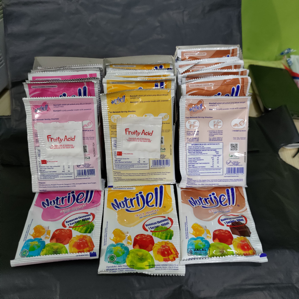 

[10gr] Nutrijell Jelly Powder Ekonomis 400ml