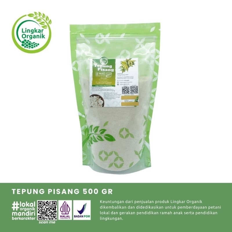 

Tepung Pisang Lingkar Organik Gluten Free - MP ASI