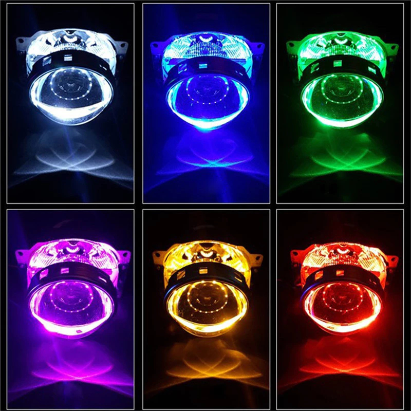Led 360 RGB Demon Eye+Apps Lampu Dajjal Led Devil Rgb Demon Eyes Rgb Devil Eyes Rgb Mobile App Lampu