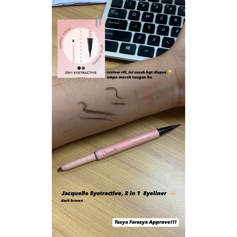 

Jacquelle Eyetractive Eyeliner Double Tip