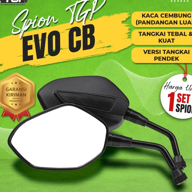 TGP EVO SPION ORIGINAL MODEL CB TIGER VARIO 125 150 SCOOPY PCX BEAT KACA CEMBUNG ORI 100%