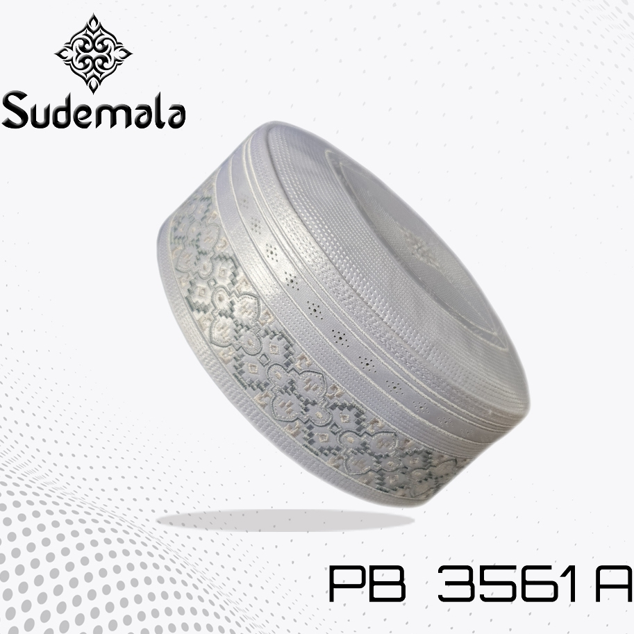 Songkok Sudemala/ Songkok Haji Putih PB 3561 / Kopyah/ Peci