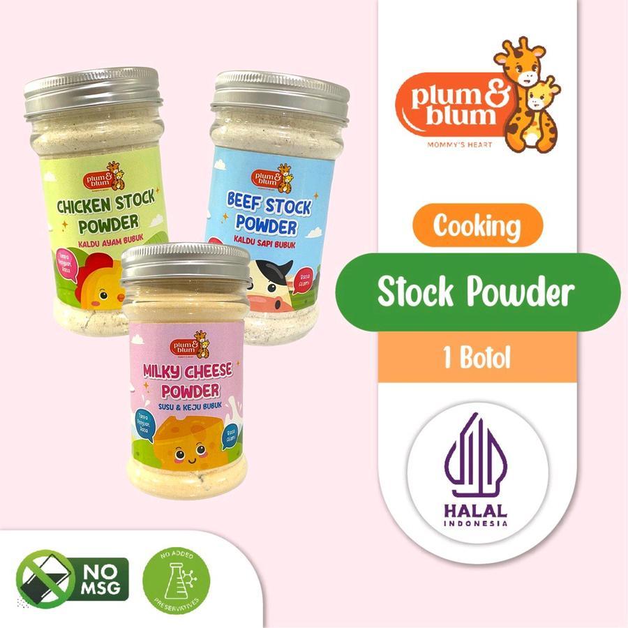 

Plum & Blum Kaldu Mpasi Kaldu Sapi Kaldu Ayam Kaldu Jamur - 100 gram