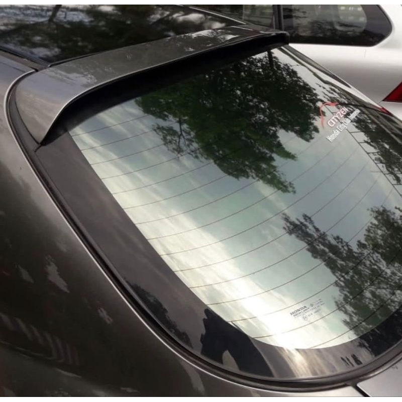 Visor Rear visor kaca belakang honda city thn 2003 sampai 2008 fiber glass warna hitam doff