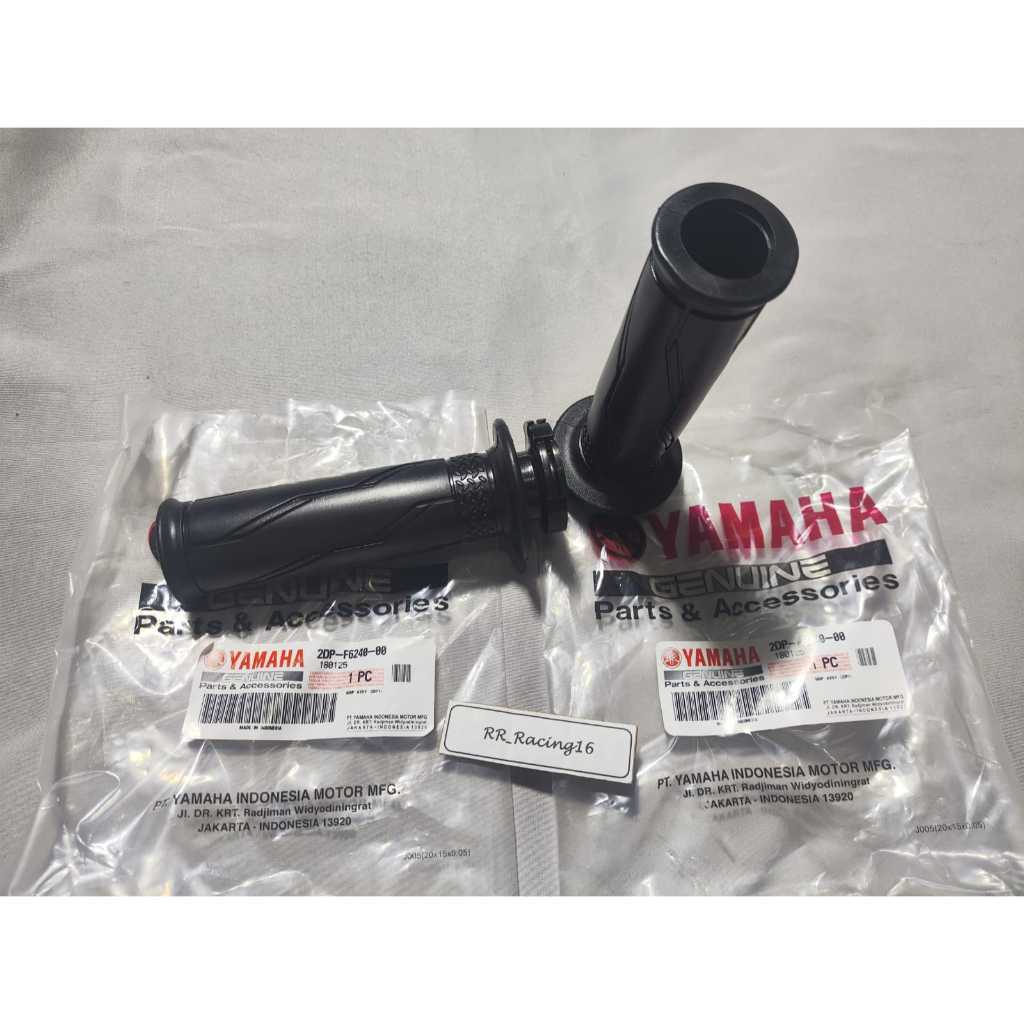 HANDGRIP HANFAT HAND GRIP KARET STANG KANAN NMAX OLD NMAX LAMA ORIGINAL YAMAHA 2DP-F6240-00
