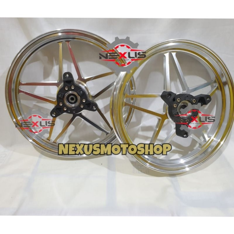 Velg Vnd V speed V2/ V3 All Nmax New/ Nmax Turbo / Nmax Neo 185x14 & 215x14 velg vnd vspeed nmax new