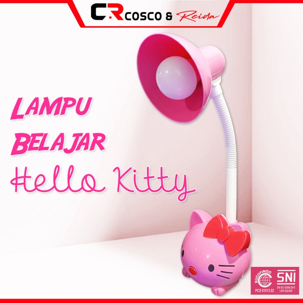 Lampu Belajar Reida Karakter Hello Kitty