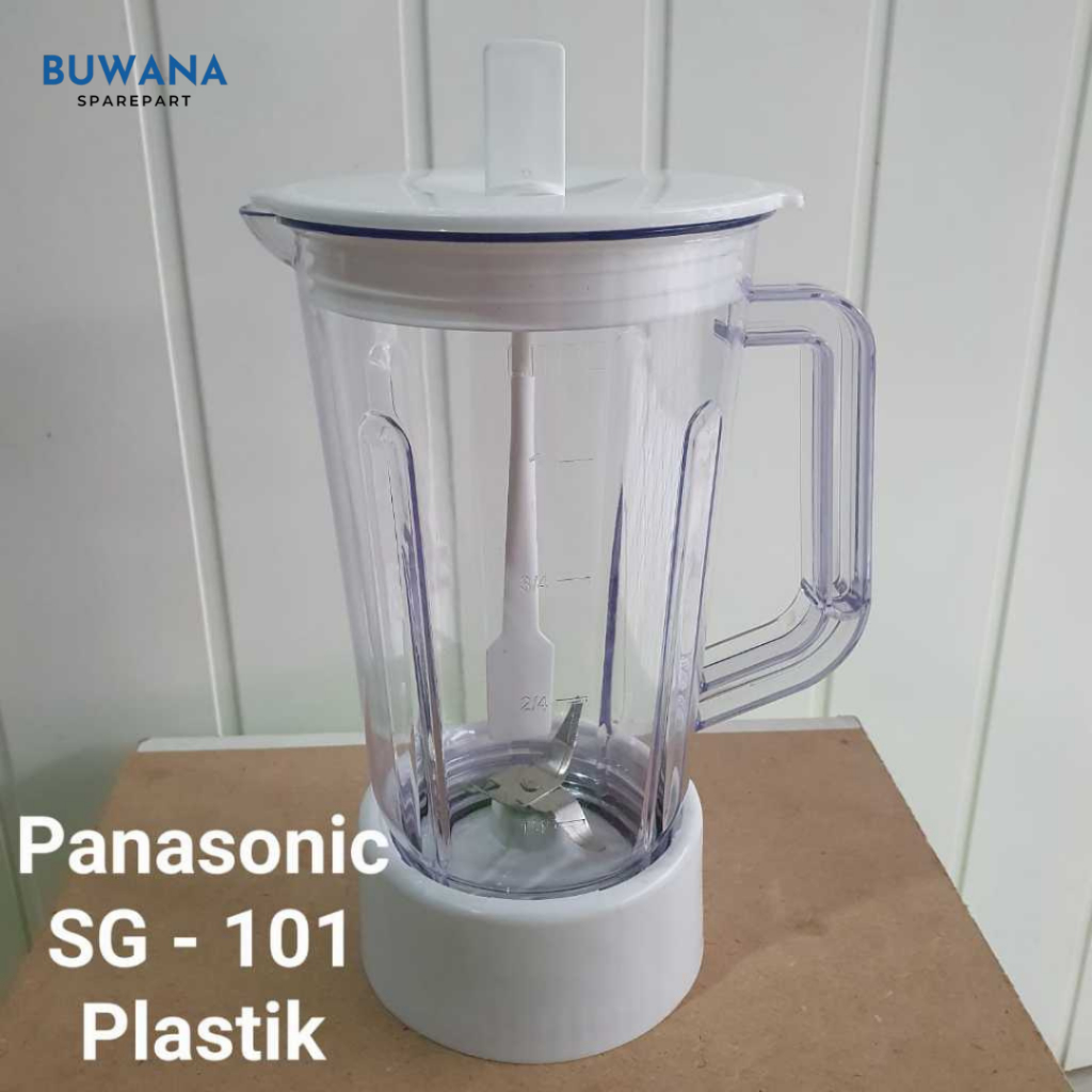 Gelas Jus Plastik Blender Panasonic 1 Set Untuk Tipe MX-101 SG MX-J1G / MX - 101 SG MX - J1G Kapasit