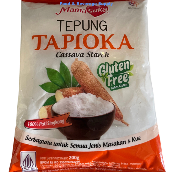 

TEPUNG TAPIOKA GLUTEN FREE MAMASUKA 200GR