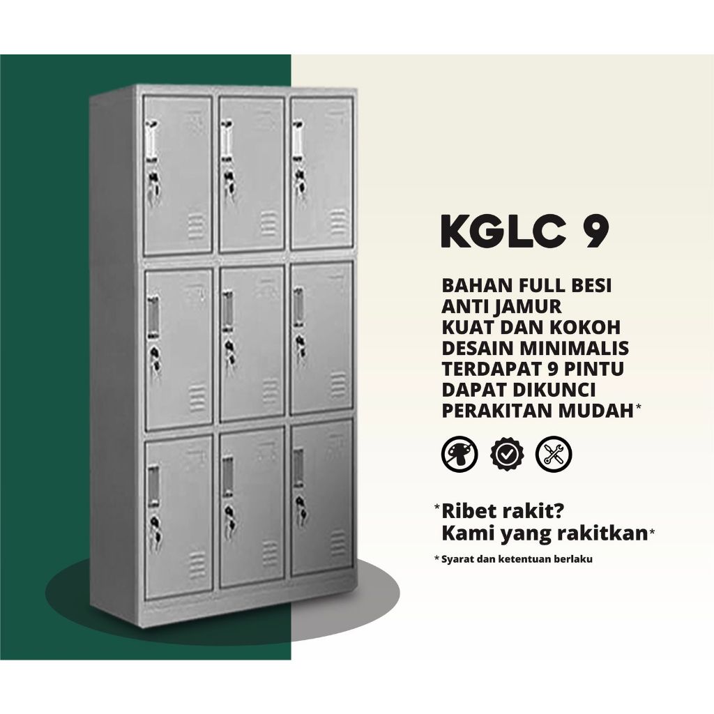 Loker 9 Pintu Koenig / Loker 12 Pintu  , Loker 15 Pintu , Loker 18 Pintu