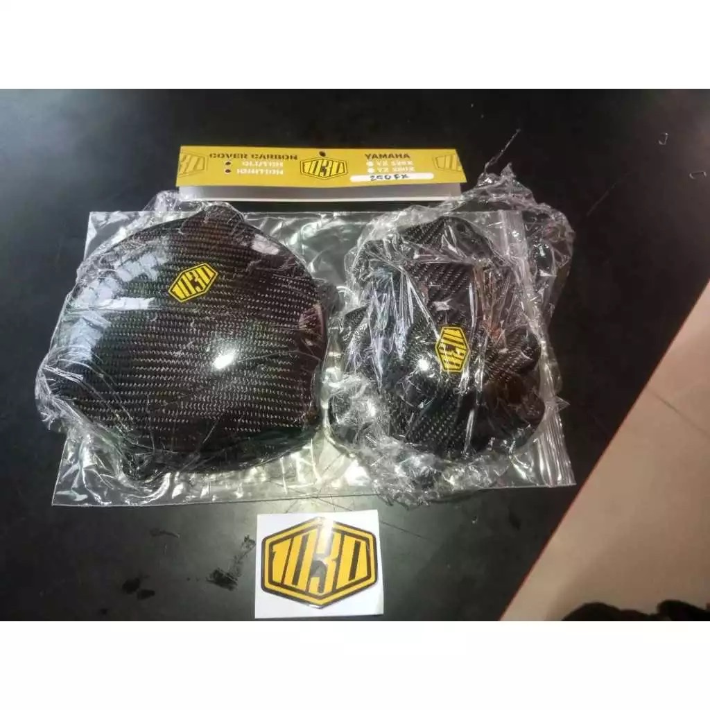 COVER MESIN CARBON YAMAHA YZ250FX YZ250F ENGINE COVER CARBON YAMAHA YZ250FX YZ250F