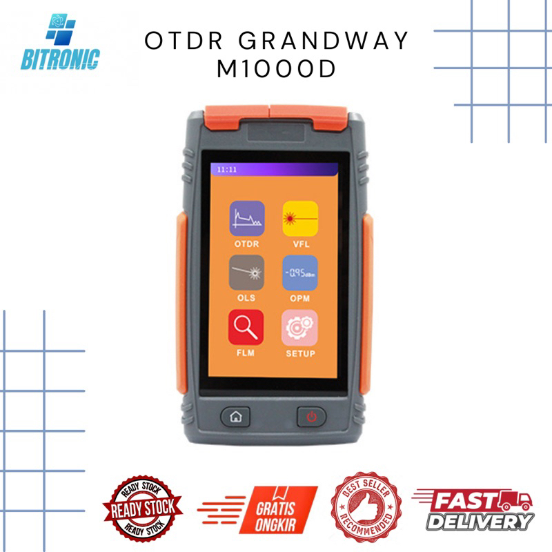 OTDR GRANDWAY M1000D 2 LAMDA /otdr grandway /otdr 2 lamda