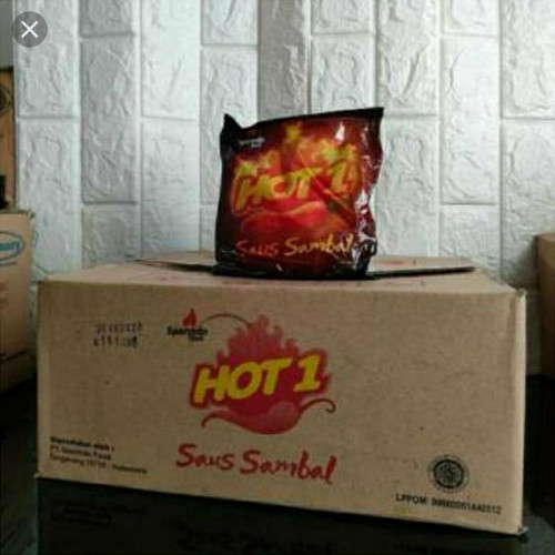 

Saos Sambal Hot1 Sachet perdus isi 20pack x 24pcs