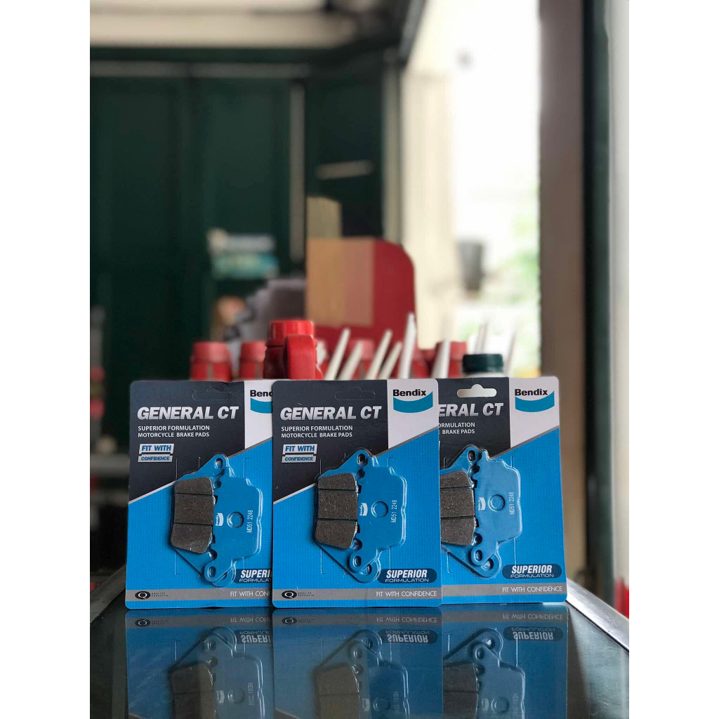 BENDIX KAMPAS REM DEPAN CAKRAM ORI MD51 YAMAHA MIO GT 125