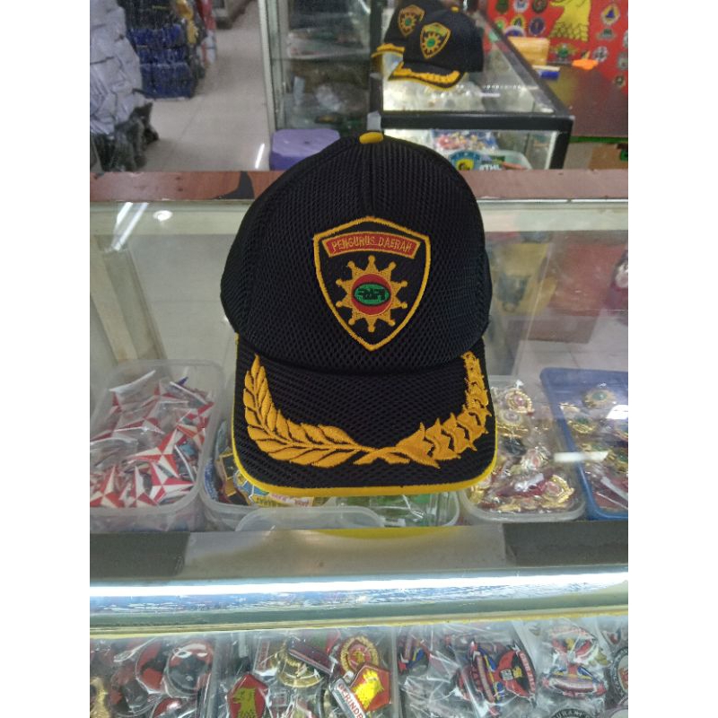 topi logo pengurus rapi