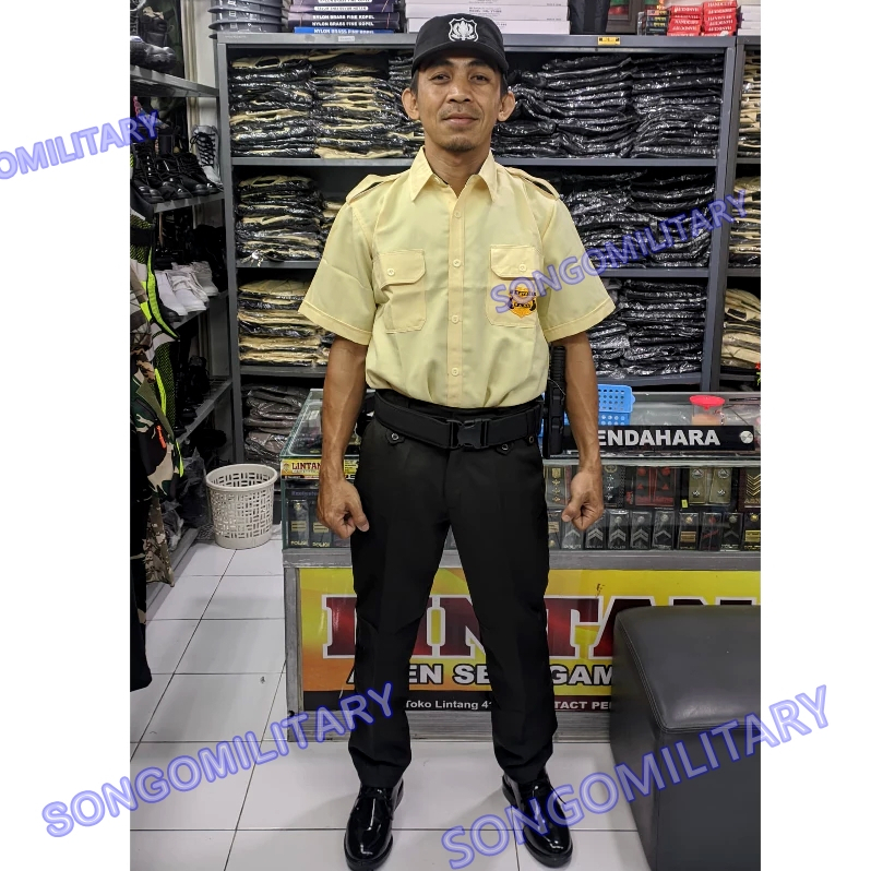 Seragam PDH Satpam / Seragam Satpam Terbaru / Seragam Satpam Security
