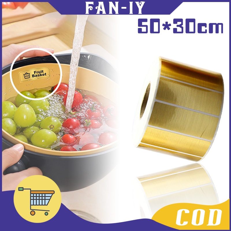 

1000pcs 50*30 Label Barcode Printer Label Sticker Perekat Diri Tahan Suhu Tinggi, Tahan Air Dan Tahan Minyak