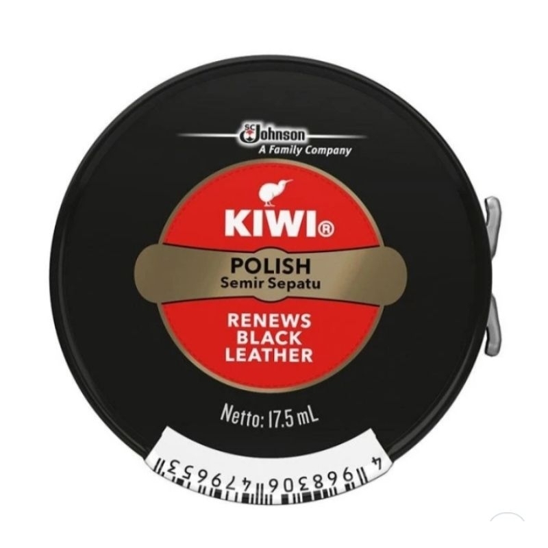 semir sepatu kiwi warna hitam