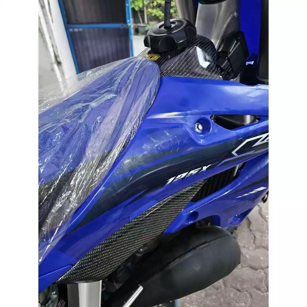 COVER TANGKI YZ125X CARBON COVER TANGKI CARBON YAMAHA YZ125X YZ125