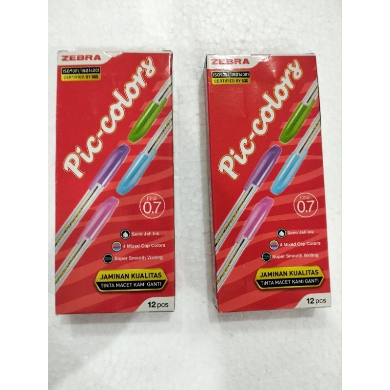 

PEN PIC COLORS HITAM 0,7 MERK ZEBARA PEN HITAM PEN SEKOLAHAN PEN KANTORAN
