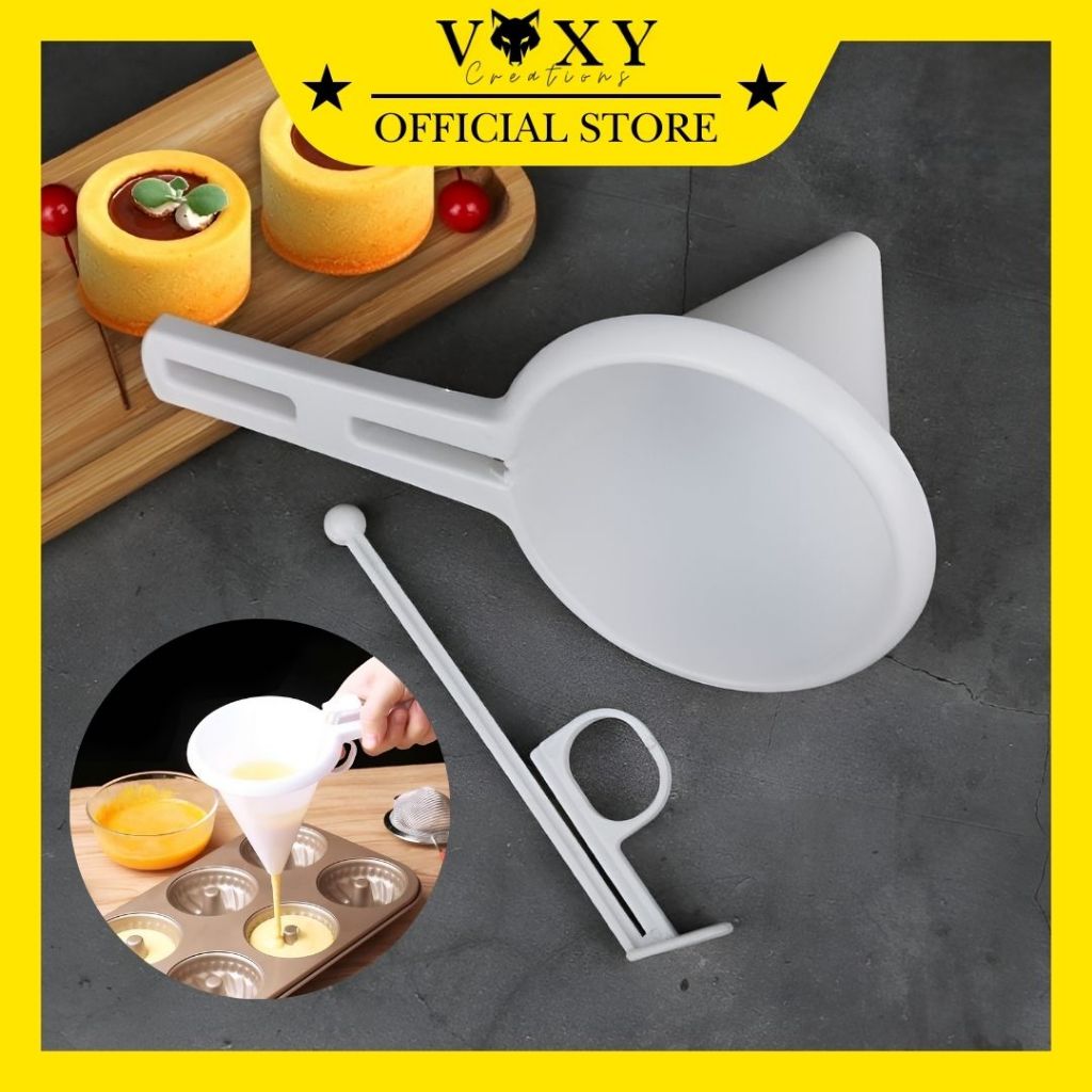 Corong Dispenser Adonan Kue Krim Model Genggam / Dispenser Adonan Kue Praktis / Corong Kue