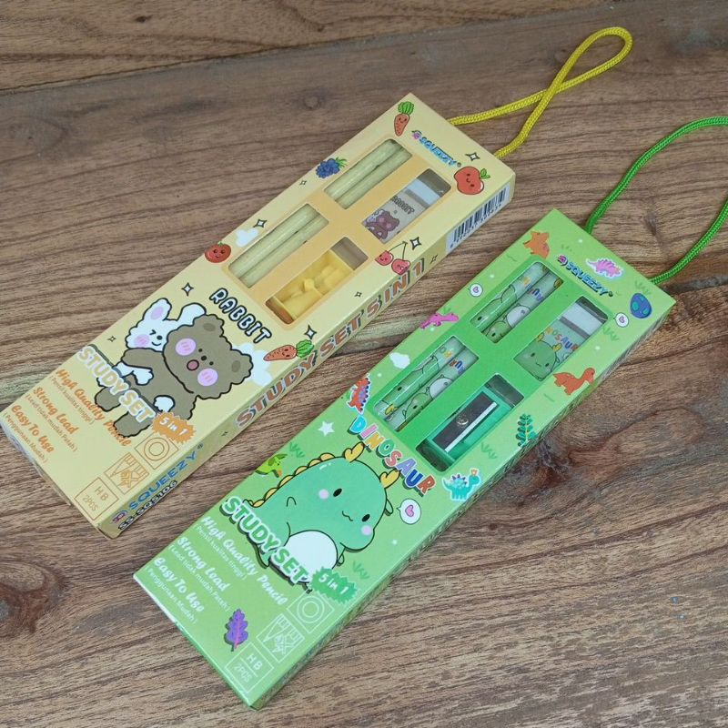 

SET ALAT TULIS 5IN1 | TIDAK MUDAH PATAH | HIGH QUALITY