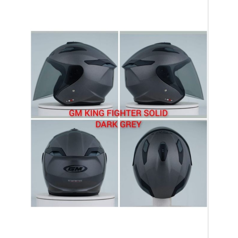 Gm King Fighter solid Dark Grey