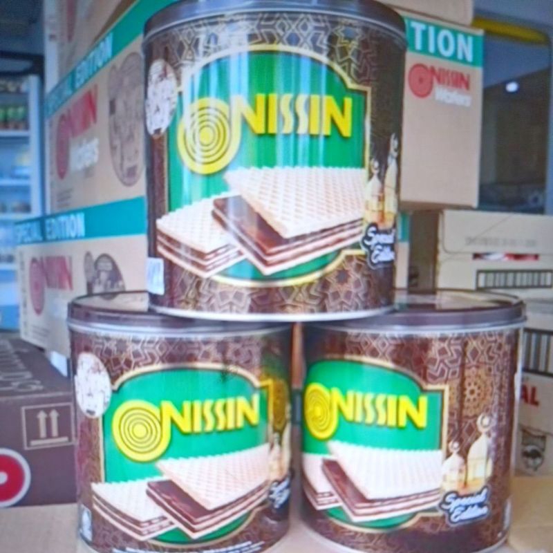 

nissin wafer kaleng 270gr