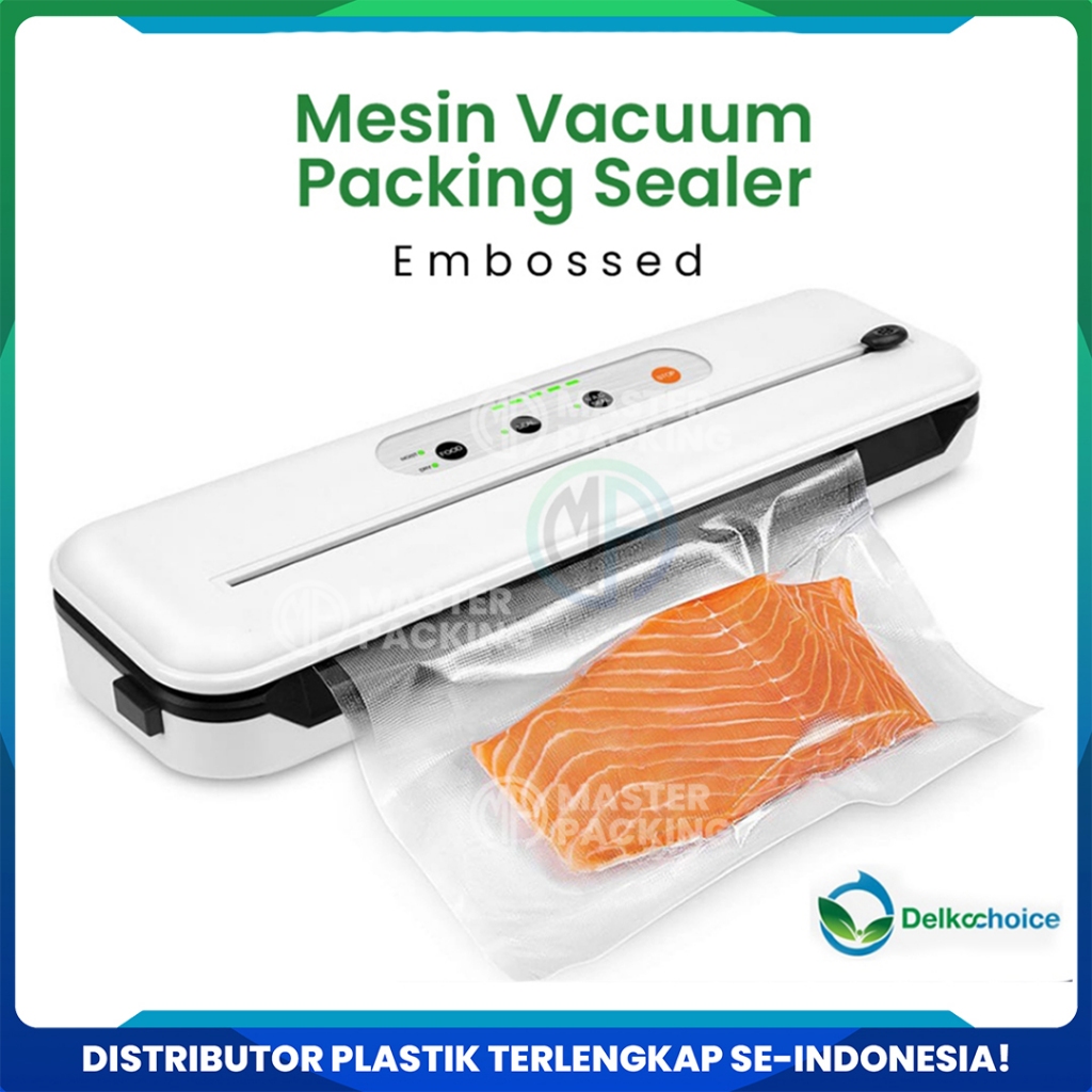 Mesin vacuum vakum sealer makanan delkochoice automatic manual - MANUAL VS-6611