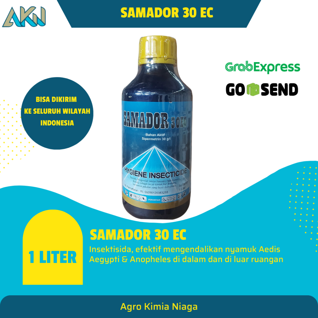 Obat Fogging Samador 30 EC 1 Liter - Fogging nyamuk DBD